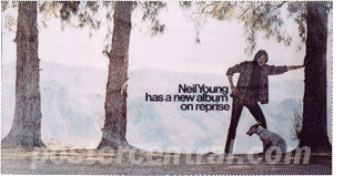 Neil Young has a new album poster